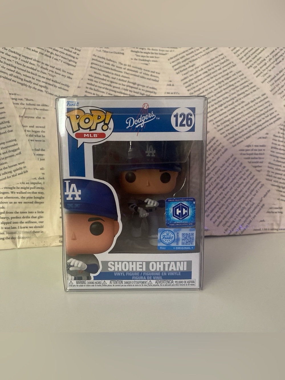 MLB Dodgers Shohei Ohtani Funko Pop 126
Frank & Sons Exclusive